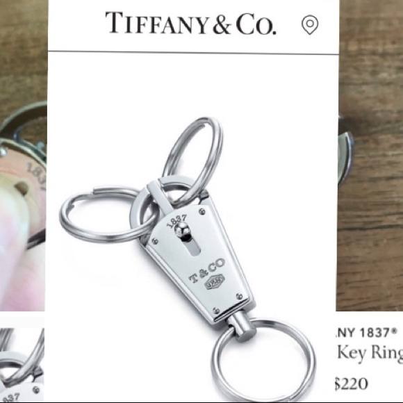Authentic Sterling Silver Tiffany & Co. Key Fob. - Picture 1 of 11